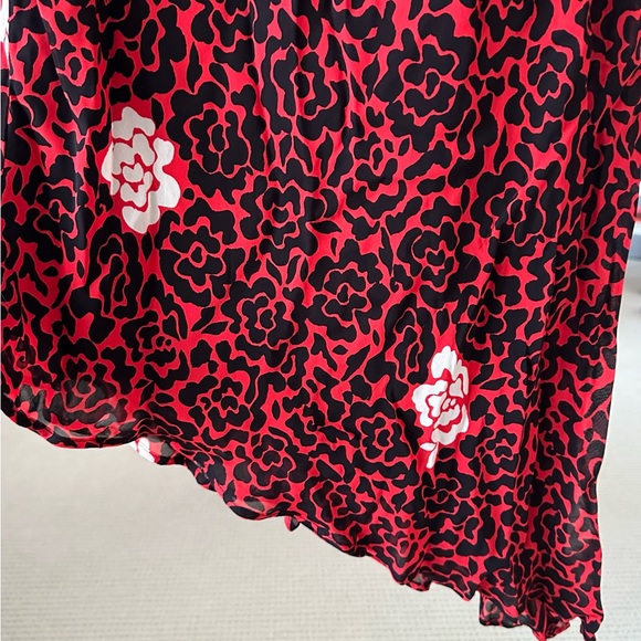 FINAL SALE Tessuto One Shoulder High-Low Dress, size S - Picture 5 of 5